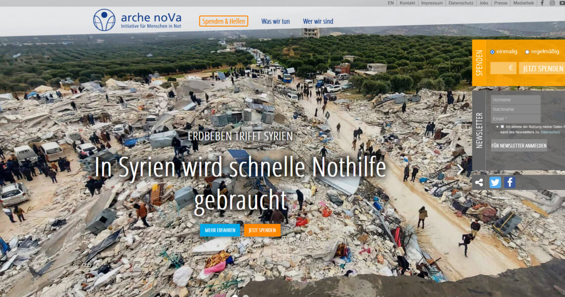 arche noVa – Initiative für Menschen in Not