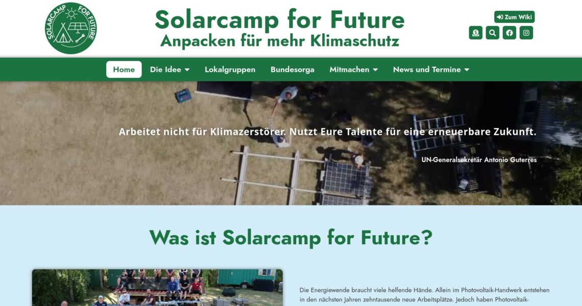 Solarcamp for Future