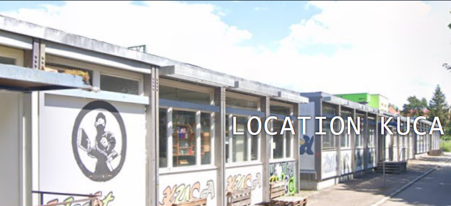 KUCA – Studenten-Vertretung: Location mit Foodsharing-Point, Kleider-Verschenk-Regal, Bücher-Verschenkregal…Kulturort alternativer Mentalität