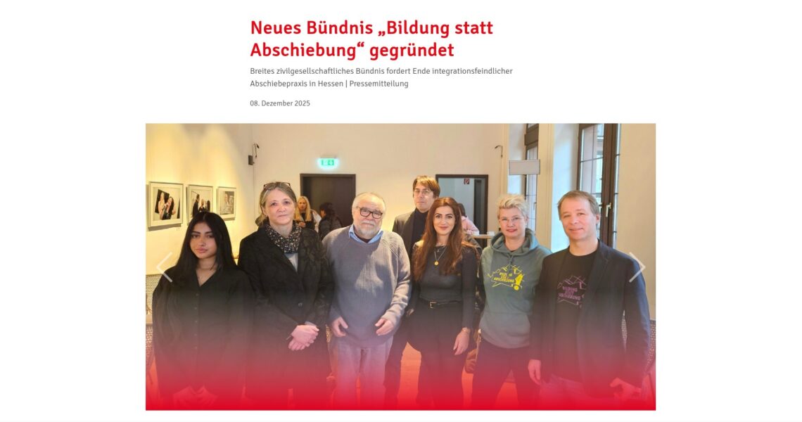 Bildung statt Abschiebung